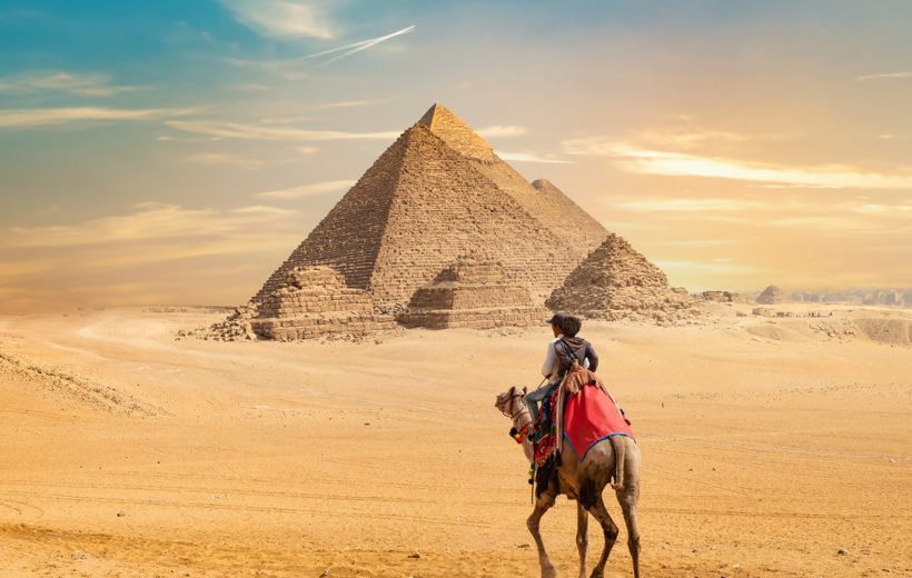 Camel or Horse Riding at the Pyramids & lunch at new Giza Plateau Restaurant in Cairo