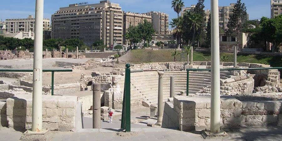 ProTours Destination White Med Alexandria Experience Greco Roman Amphiteather